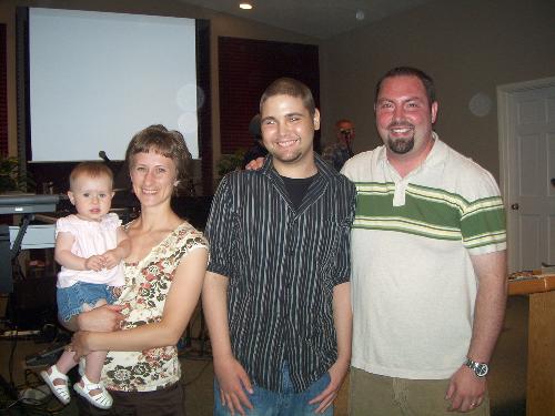 Calvary Chapel 2010 Graduation
with Dave and Jeanne Parks and Baby Audrey