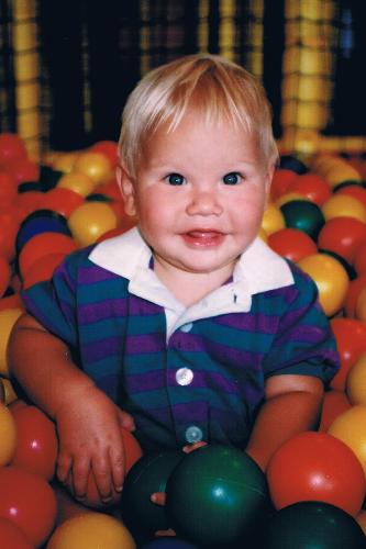 Tyler at about one year old