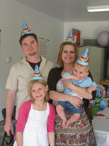 Our Family on Lil Bobby's big day, turning ONE!!!!!