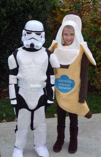 Our Storm Trooper and Certified Organic Banana ready for the Fall Jam