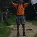 Jerry at the top of Mt. LeConte!  2015