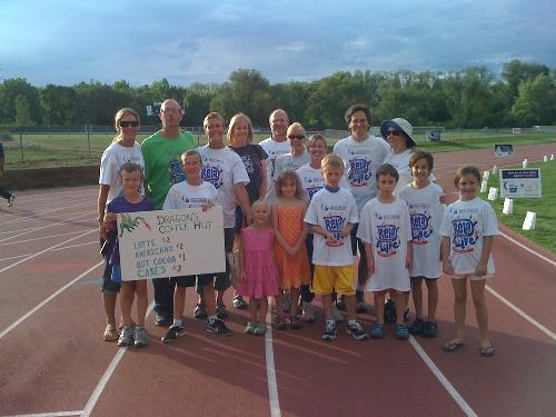 Our amazing team "The Dragon's Dream Team"---raised $2,063.00 for the American Cancer Society! Thank you!