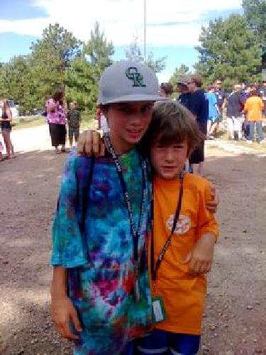 7/16--Calvin and Klaus at SKY HIGH HOPE CAMP