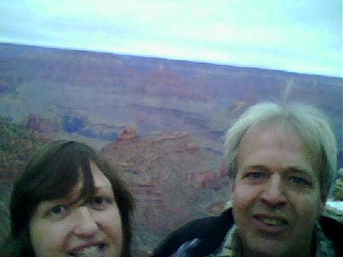 Us at the Grand Canyon in Arizona in 2007