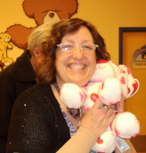That's me at Build-A-Bear celebrating 50  years of life with my awesome family.