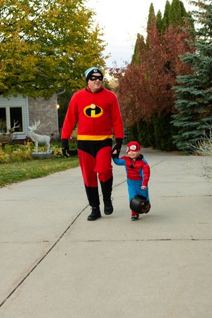 Superhero&#x20;sighting&#x20;on&#x20;Halloween