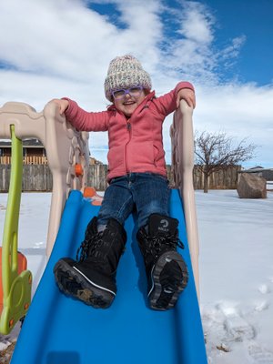 Evynne&#x20;loves&#x20;slides&#x20;and&#x20;swings,&#x20;or&#x20;really&#x20;anything&#x20;fast&#x20;and&#x20;exciting