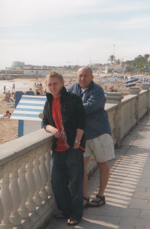 Ian & John--Sitges, Spain--October 2005