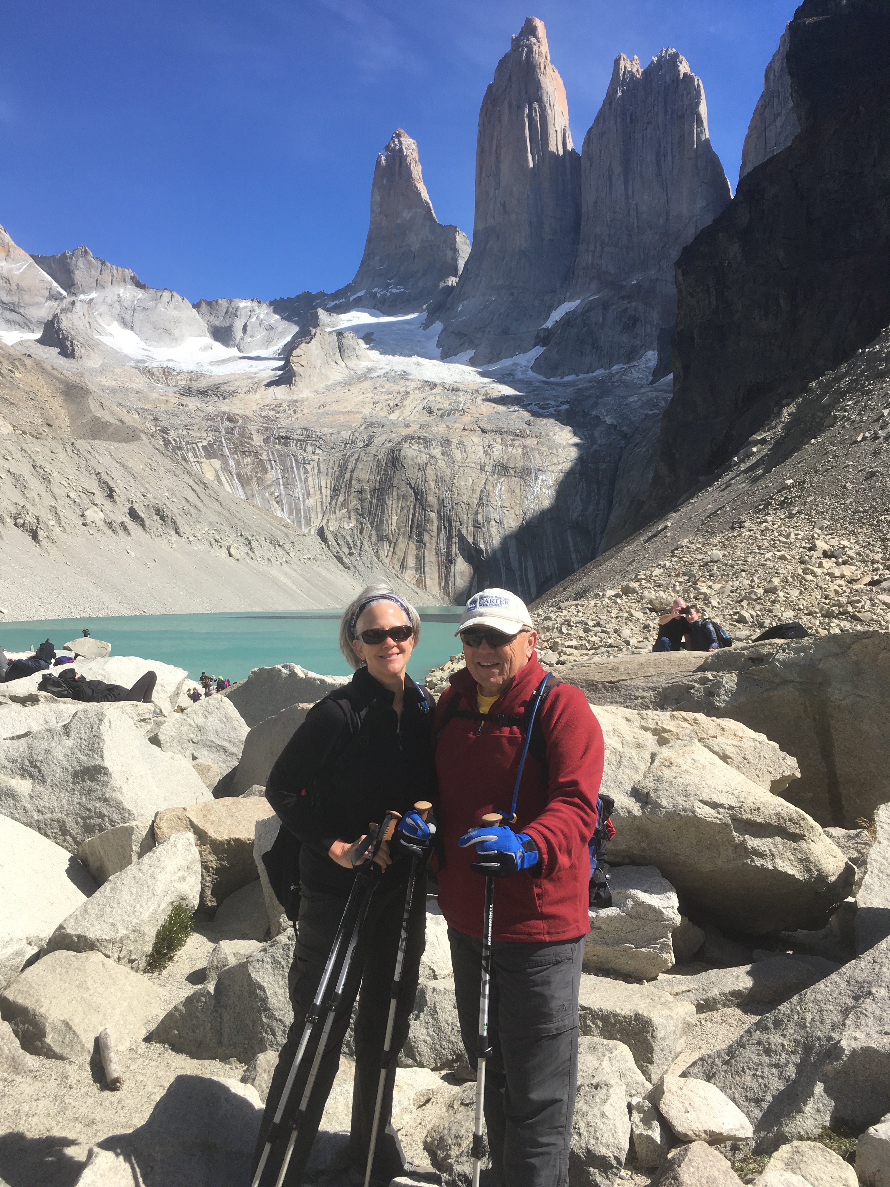 February 2017--at the base of the Torres del Paine, Torres del Paine National Park, Chile