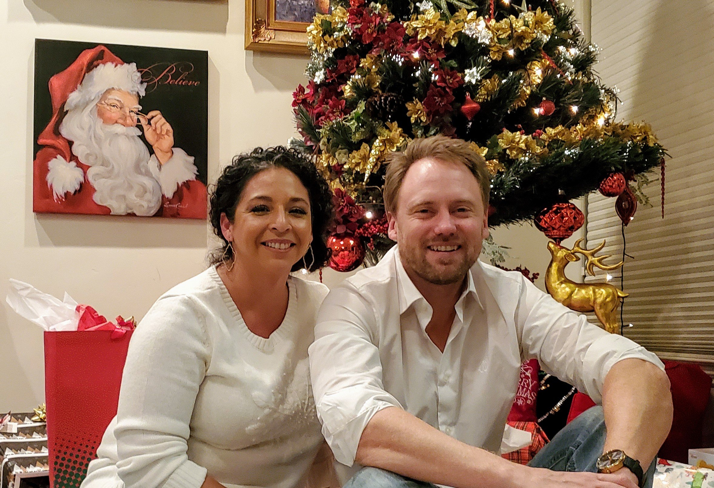 Neil & Lena (John's son & his girlfriend), who live in the Bay Area, 
December 2019
