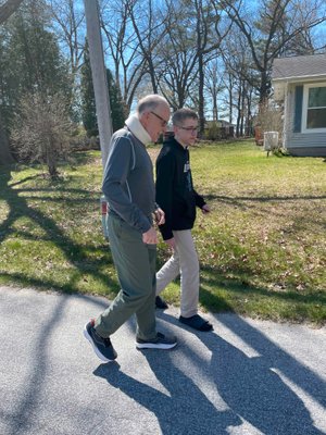 Walking&#x20;and&#x20;connecting&#x20;with&#x20;Grandson&#x20;Micah.&#x20;