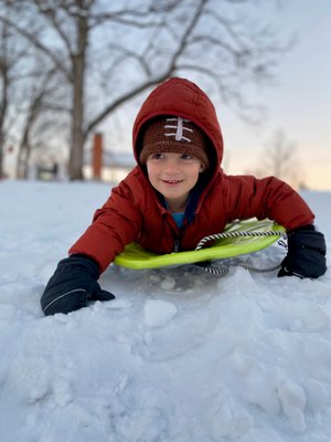 Porter&#x20;sleds&#x20;in&#x20;Sevier&#x20;Park&#x20;on&#x20;1.17.24