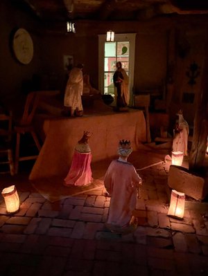 Our&#x20;beautiful&#x20;nativity&#x20;set&#x20;up&#x20;in&#x20;the&#x20;entryway&#x20;to&#x20;the&#x20;Taylor&#x20;Historic&#x20;Site.