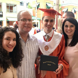 Gabriel’s Boone High School graduation on May 29, 2018. 