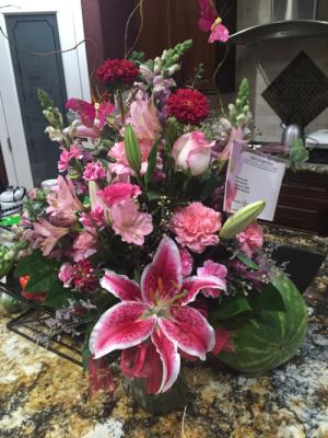 Beautiful flowers from the Westbrook family and Sac Harley Davidson.  So sweet and much appreciated.