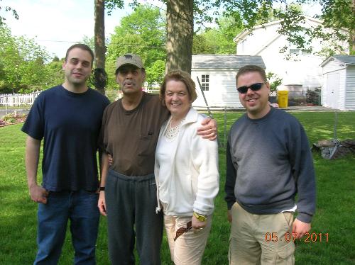 Alex, Paul, Barbara & Tony on May 7, 2011 visit.