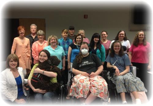 Everyone at the Mast Cell Support Group meeting - all either MCAS/Mastocytosis patients or caregivers.