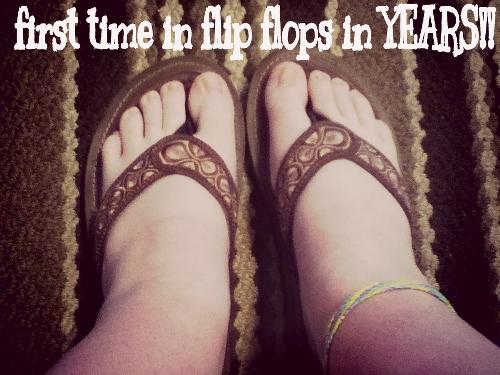 I LOVE flip flops!