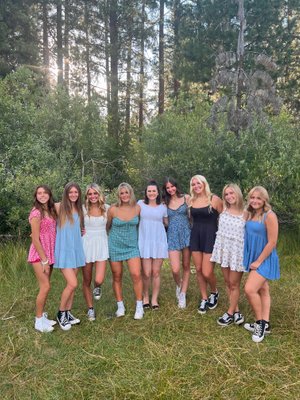 Katie’s precious group of girls at Lake Hume