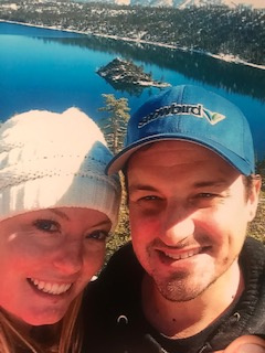 Laura and Ryan in Tahoe sending their love