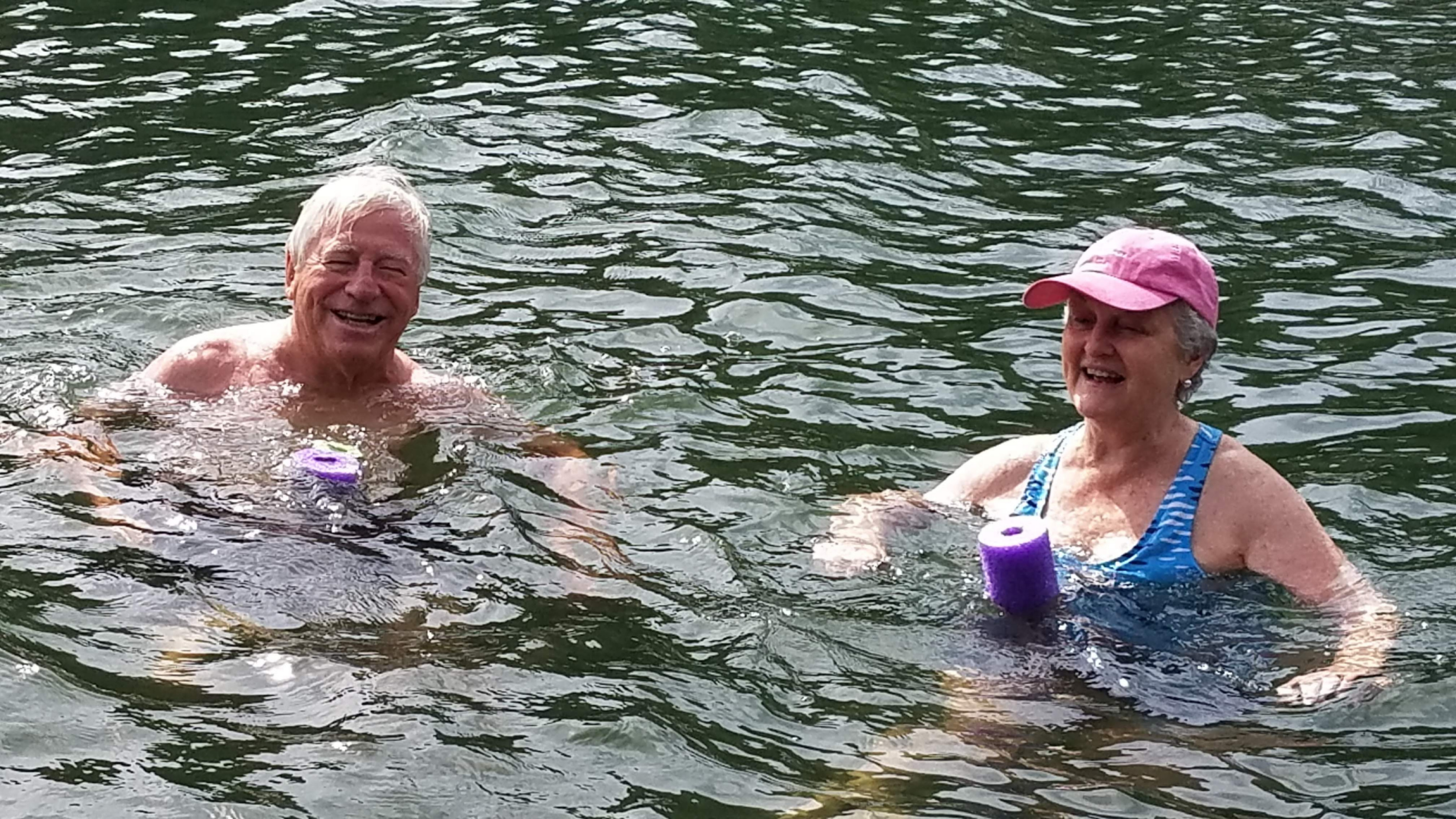 Poppop loved a lake vacation