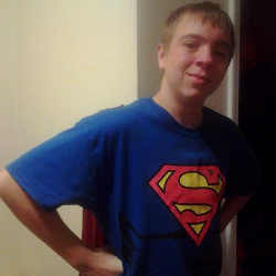 Nate is my Superman as he has endured much in life and still carries on . He's strong, resilient and has a heart of gold. 