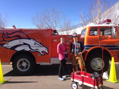 Rescue Rob and his 1976 Broncos fire truck 