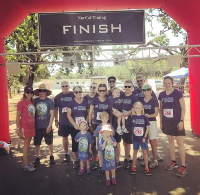 Our Cooper's Troopers team at the Race to Cure MPS in Napa