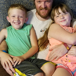 Garry and his kids 8-11-19