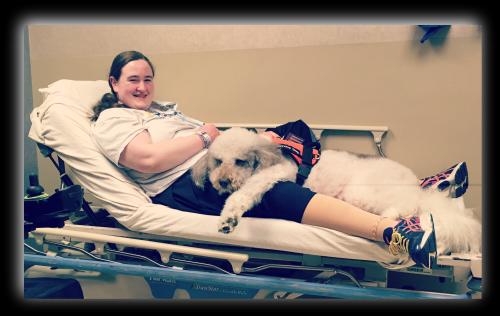 On the stretcher in the ER, waiting to be taken to my room.  Who could not love that big poof ball of preciousness on my lap?? {1:00am is way passed Ezra's bedtime, so he decided my lap made a very good bed! ;)}