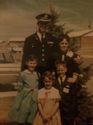Mom's favorite photo of us.  Kansas 1966