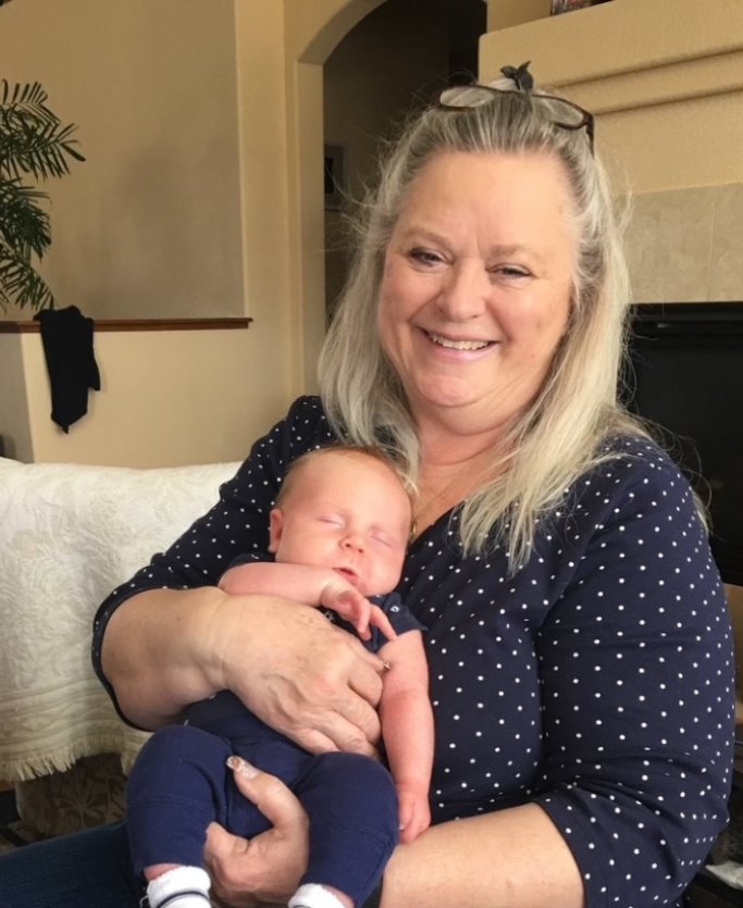 Mom and Great Grandson Cooper