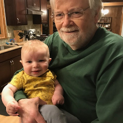Doug and Grandson
