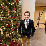 Chase at his Cotillion Christmas Dance on Dec. 4th.