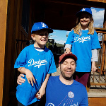 Lucky Dad to have to kids on the Dodgers!!!