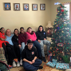 The Pfarr Family reunited around their Christmas Tree today!
