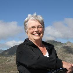 Judy at Mount  St Helens. Summer 2016. 