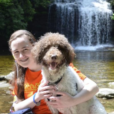 Just a cropped version of the pic of Ezra and me at the falls... fits better as my profile pic this way :)