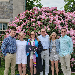 Brett, Sandy, Nat, Me, Allie & Matt after Natalie's Graduation from Connecticut College, May 19., 2019