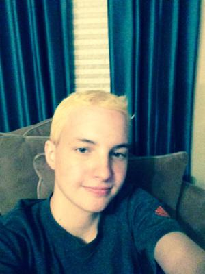 going blond for CPHS Football state championship