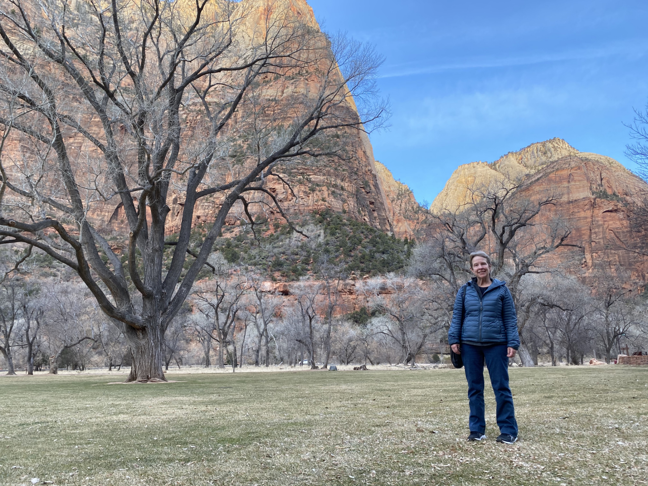 Outside The Lodge at Zion