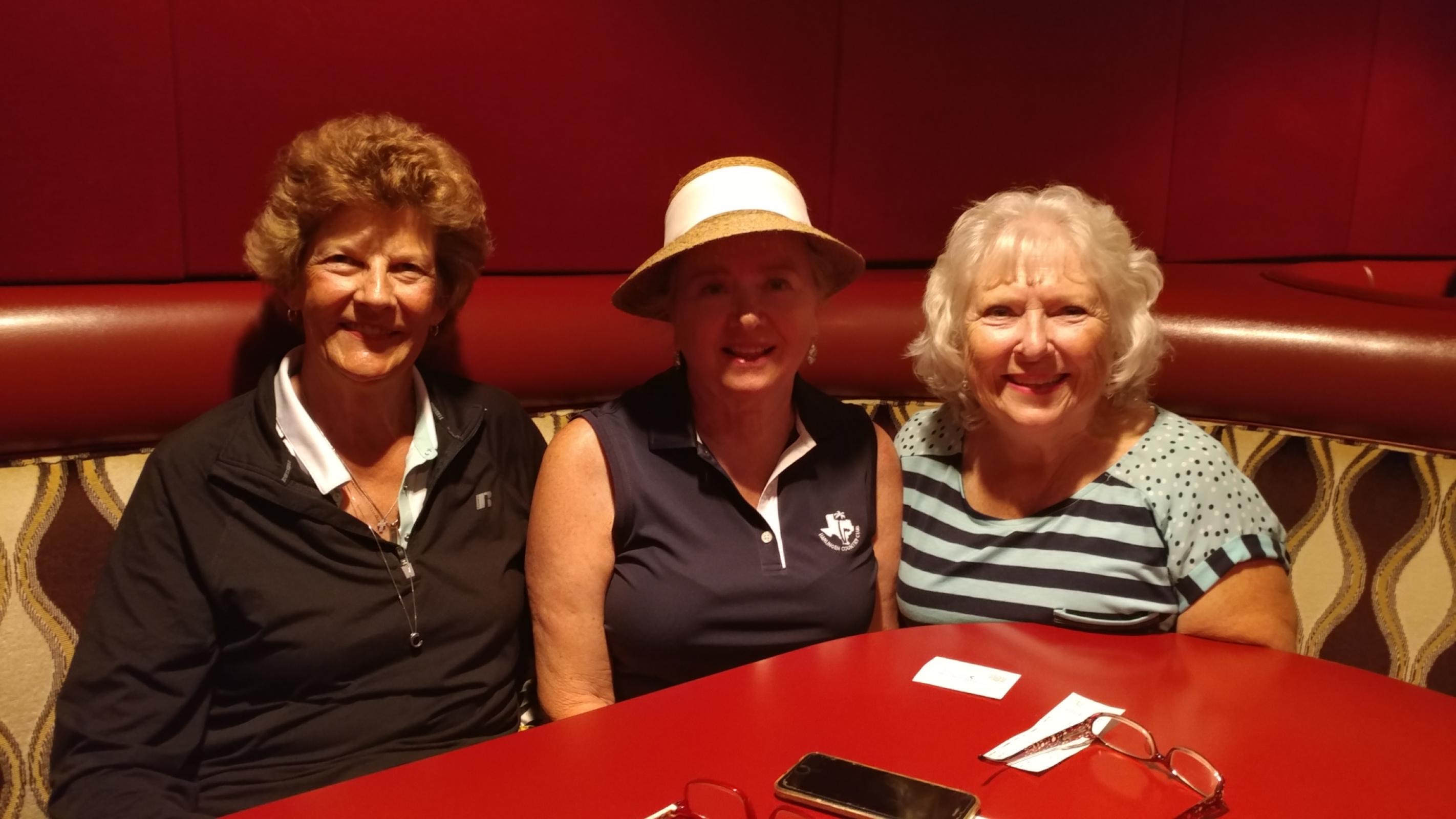 Paula, Susan and Cheryl Hibbitt in Las Vegas at the Donnie and Marie Osmond show may 2018