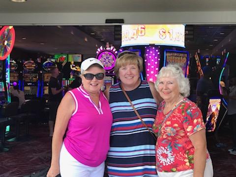 Paula, Robin Banner and Susan in Las Vegas