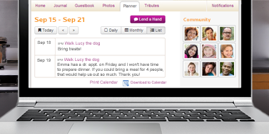 Personal Planner image example