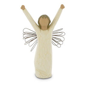 "Courage" Angel -- given to her by her friend Peg Riley.   Tammy was the most courageous person I've ever known.  She knew what she was in for during this incarnation and indicated by her actions more than her words...  