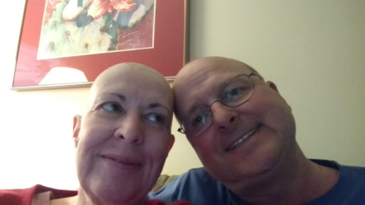 "Bald buddies"..     Tammy's higher self knew what it / she was getting herself into by accepting this assignment into the Earth school.  I protested Tammy's course of action and choice of Cancer centers over a dozen times at varying tones of voice / animation.  Tammy just kept quiet and only said once that she did what she felt was best at the time.  For my part, had I learned the lessons I should have learned by Tammy arranging me to see a Shaman healer, I would have / could have / should have presented her with a fully described option -- Hope4Cancer dot com in Mexico (two locations) for detox / energy superfoods and the emerging Carbon 60 / or at least the Berberine non-toxic alkaloid combined with Tumeric - Curcumen alternative to the (toxic) alkaloid derived from the Celtic Yew "Tree of Death"