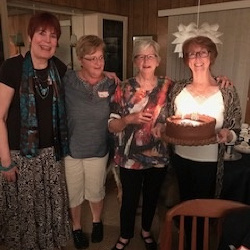 Mom's 78th birthday with friends!